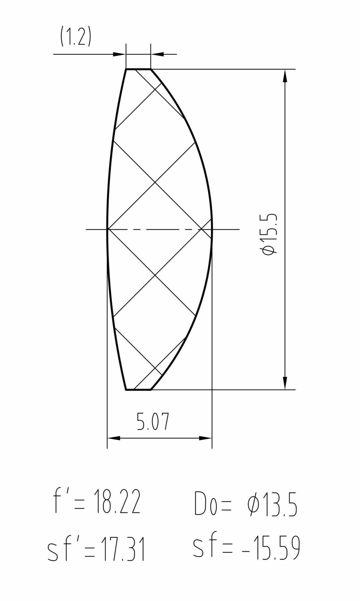 望远镜用场镜与补偿镜-思多美ST-252