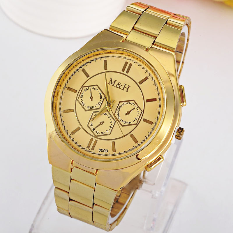 fine Men watch (5 full gold)NHMM1906-5 full gold