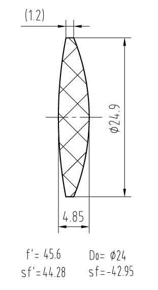 望远镜用镜片-思多美ST-96
