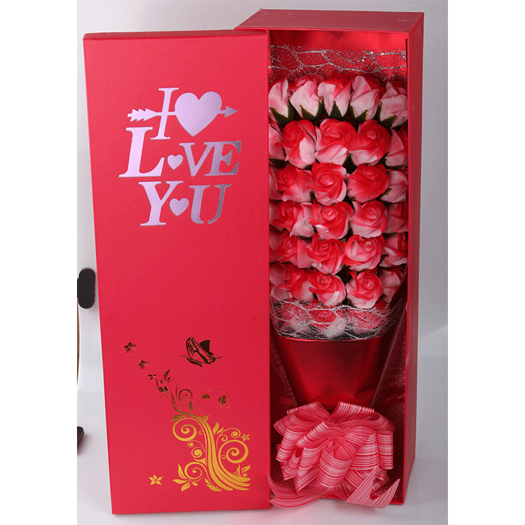 33朵喷色【红】