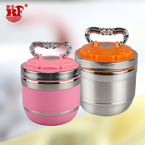 廠家直銷學生飯盒,雙層保溫便當盒,雙層保溫飯盒,禮品便盒/直型