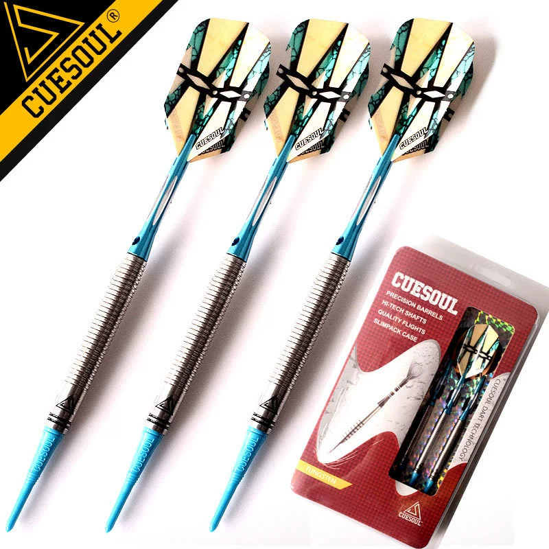 Darts CUESOUL, набор, 24 грамма, вольфрамовая сталь