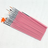 Manicure brush for manicure, set, painted lip pencil to create lines, drawing pens, 15 pieces, wholesale