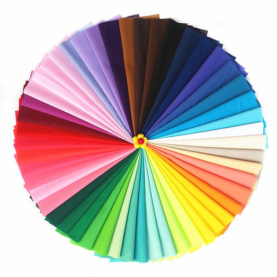 厂家生产 包装布料 七彩虹色教学材料 20*30厘米小布组色彩搭配|ms