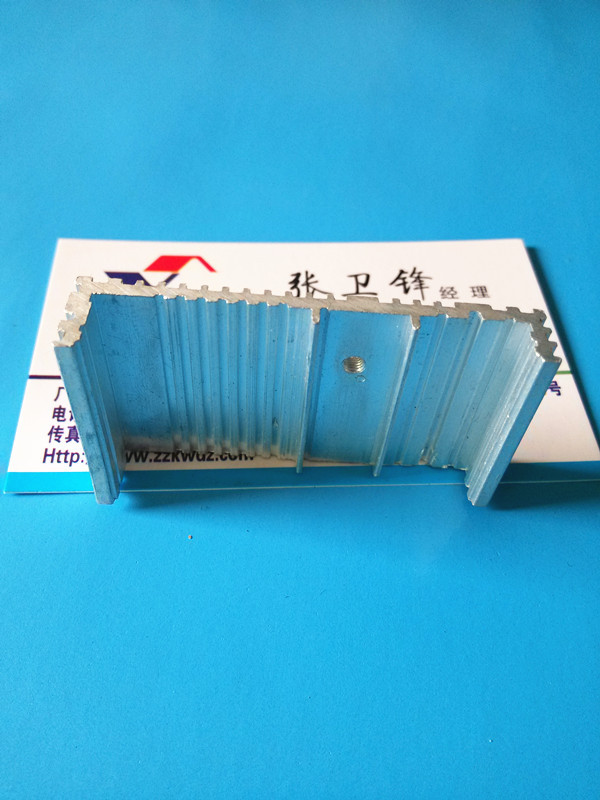 宽度56mm,厚度12mm  郑州电子散热器 铝型材 五金件