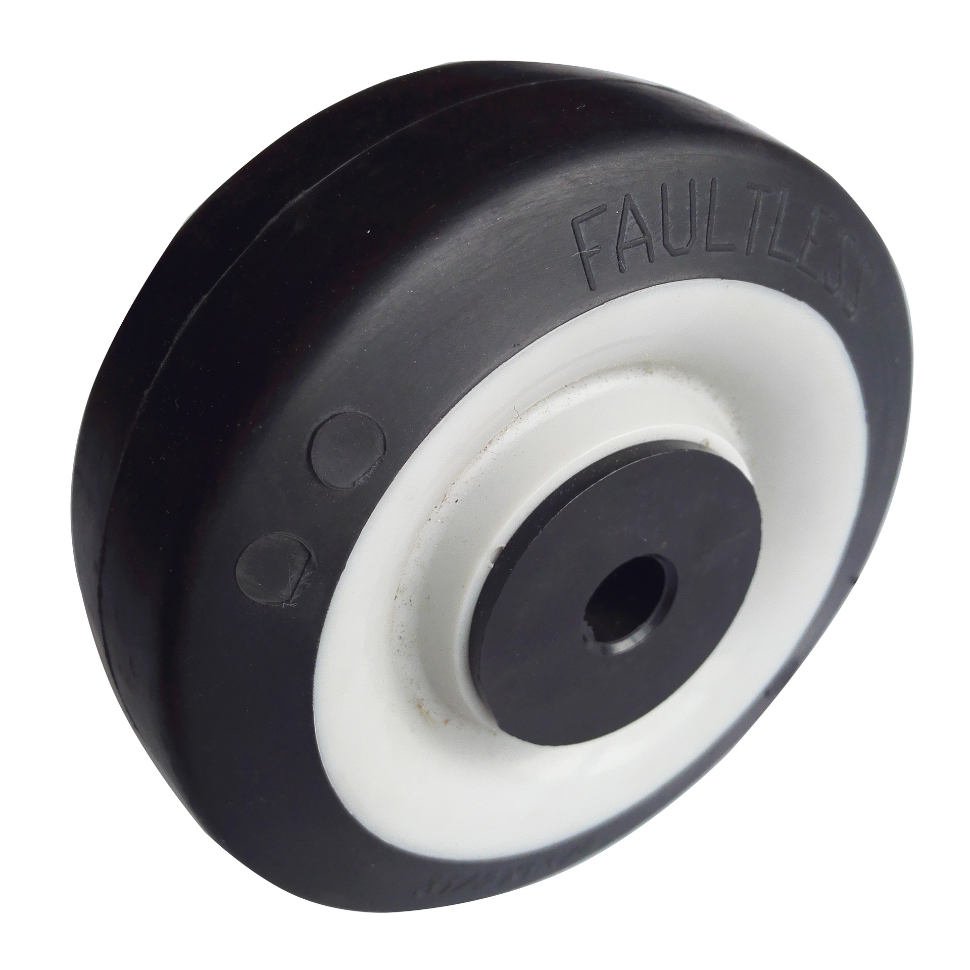 大胜脚轮供应优质88X35TRR人造橡胶轮购物车轮静音轮工具箱轮