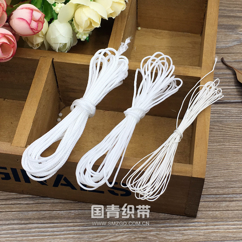低价供应 涤纶编织绳 1.0mm 细圆绳挂牌绳 礼品服饰DIY