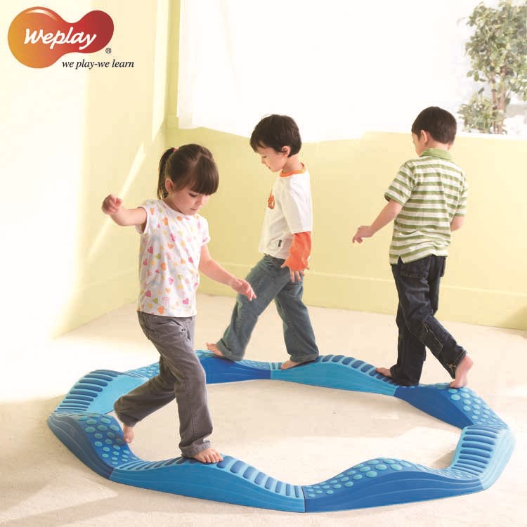 波浪触觉步道蓝色7