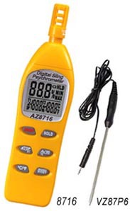 台湾衡欣AZ-8716温度|湿度|露点|湿球温度计