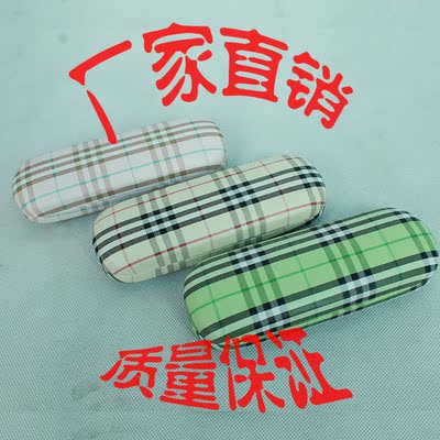 厂家现货批发新款眼镜盒，苏格兰系列眼镜盒，光学眼镜盒子直销|ru