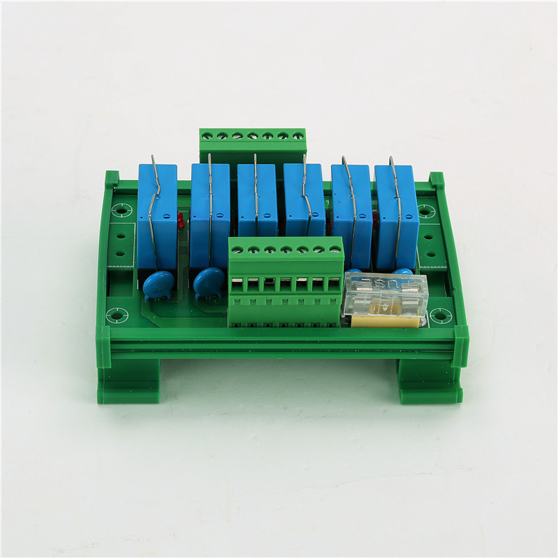 粤之阳TL10A-6R1  V1.0 6路一开公共点采用泰科继电器模组 PLC放