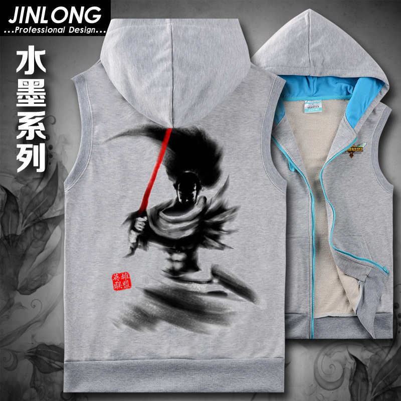 沙式水墨亚索灰色