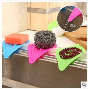 4 color residence bathroom multifunctional petals -shaped drain, creative candy color streamlined non -slip tree leaf box box