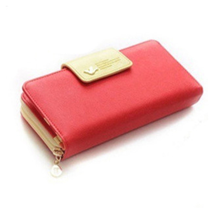 Factory Wholesale Korean Version Of Long Wallet, Ladies Coin Purse, Large-capacity Bird Buckle Clutch, New Mobile Phone Bag