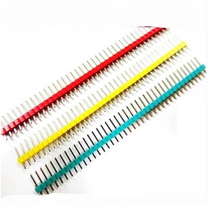 ��ɫ��� 2.54�g�� 1*40P ����� ����ֱ� ��ɫ�tɫ�{ɫ�Sɫ