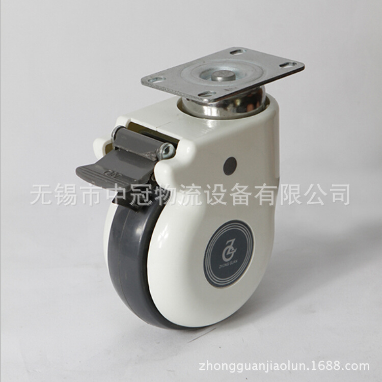 供应4寸5寸平底万向轮治疗车脚轮仪器脚轮病床脚轮医疗脚轮中冠