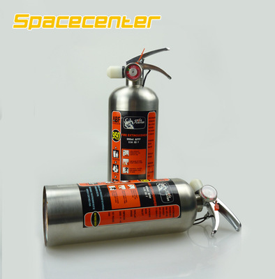 SPACE CENTER 不锈钢泡沫950ML车载家用灭火器|ms