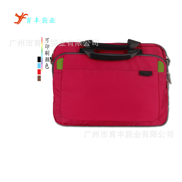 广州工厂供应涤沦布电脑包平板电子产品包装袋公文包收纳拉链