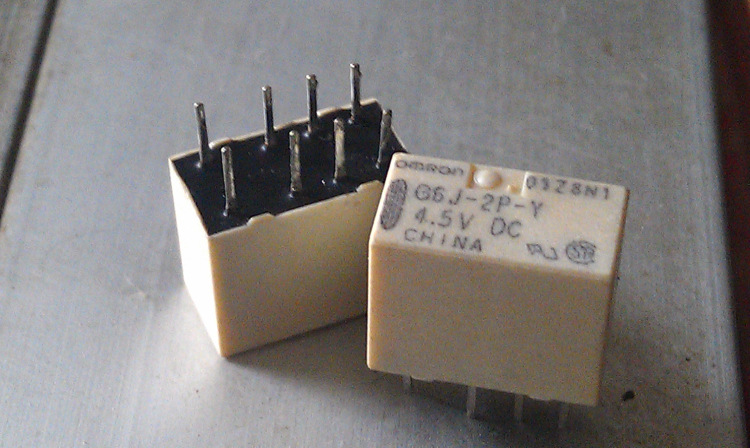 二手 拆机 现货 G6J-2P-Y 4.5VDC 8脚