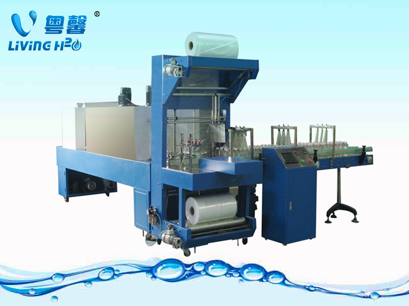 全自动PE膜包装机 热收缩包装机 全自动矿泉水PE膜热收缩包装机