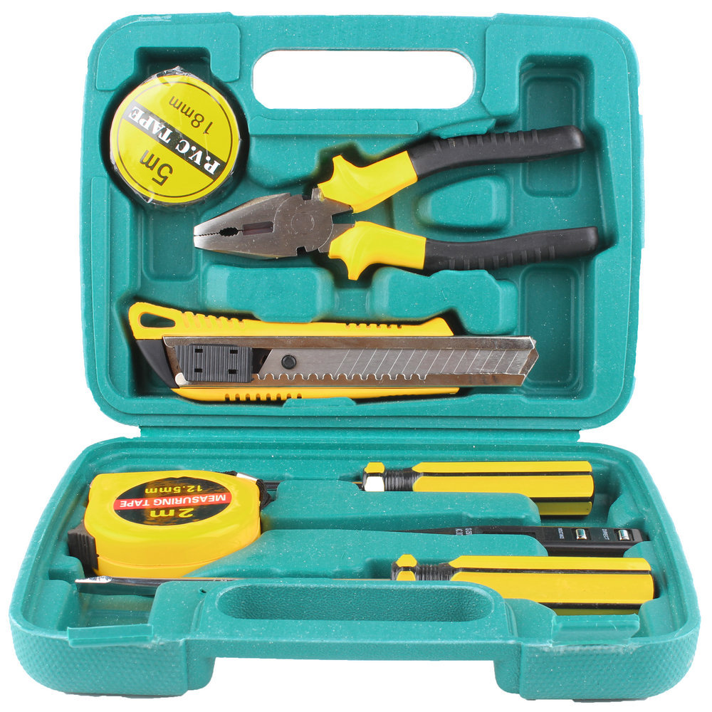 8件套车载维修工具包 汽车应急工具箱组合套装汽车用品备用工具