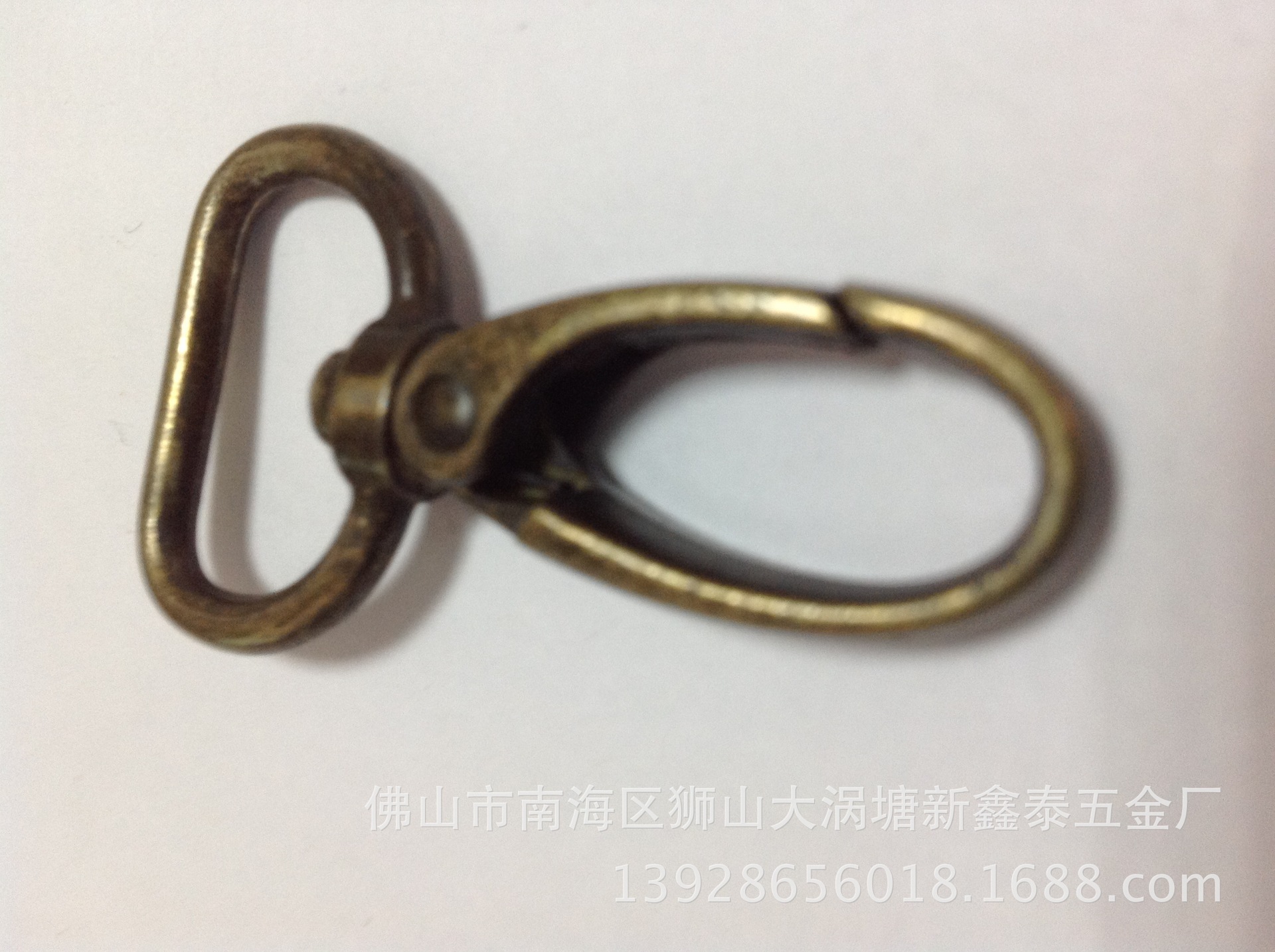 锌合金狗扣,服饰箱包饰品     榄扣      204#