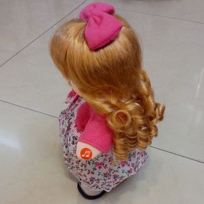 走路泡沫头娃娃