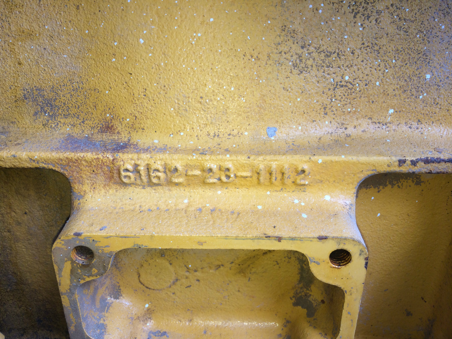 拆车件缸体6162-23-1112日本6D170发动机二手机体