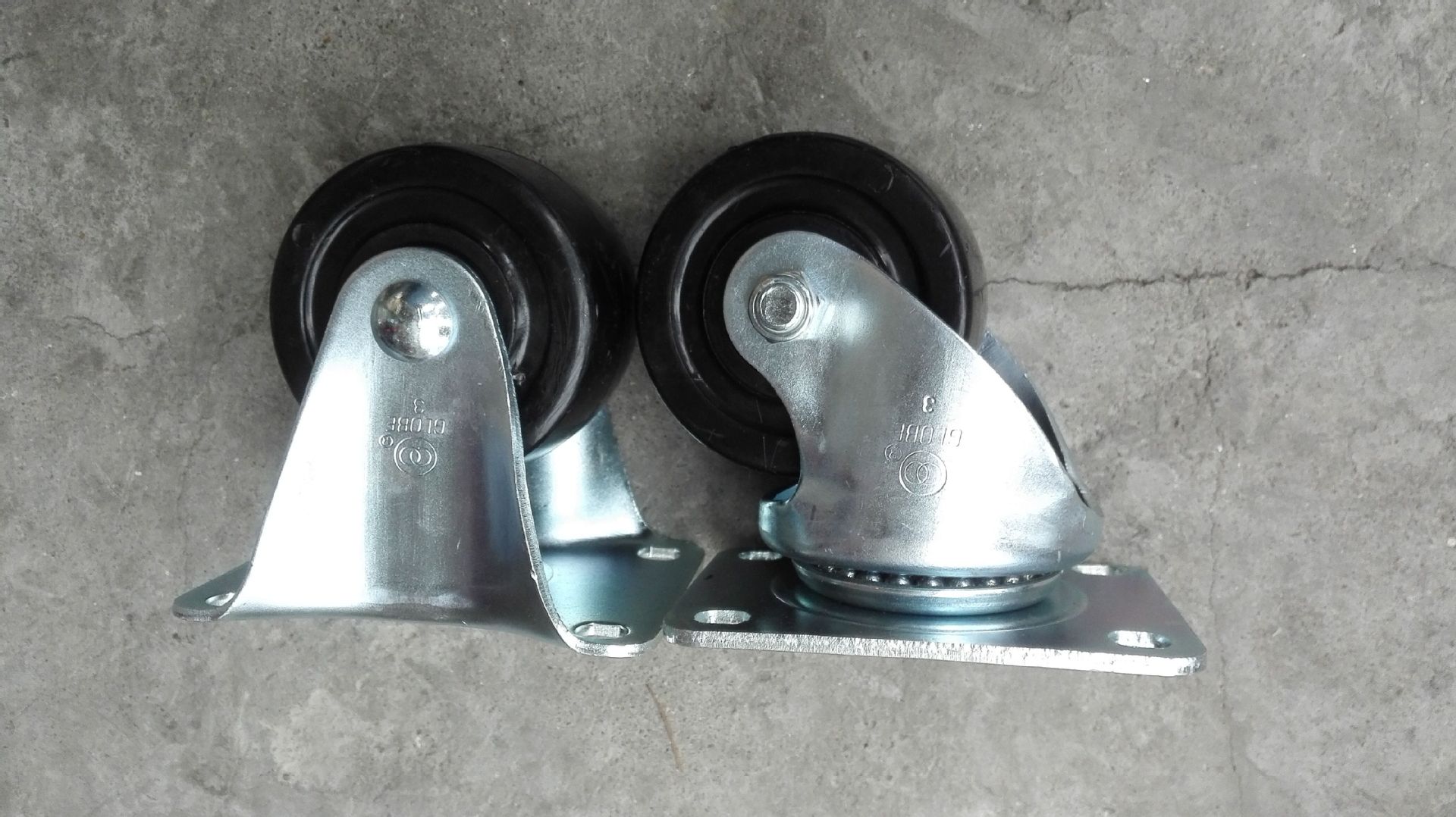 供应GLOBE 环球脚轮低重心机器轮牛仔轮 定向轮