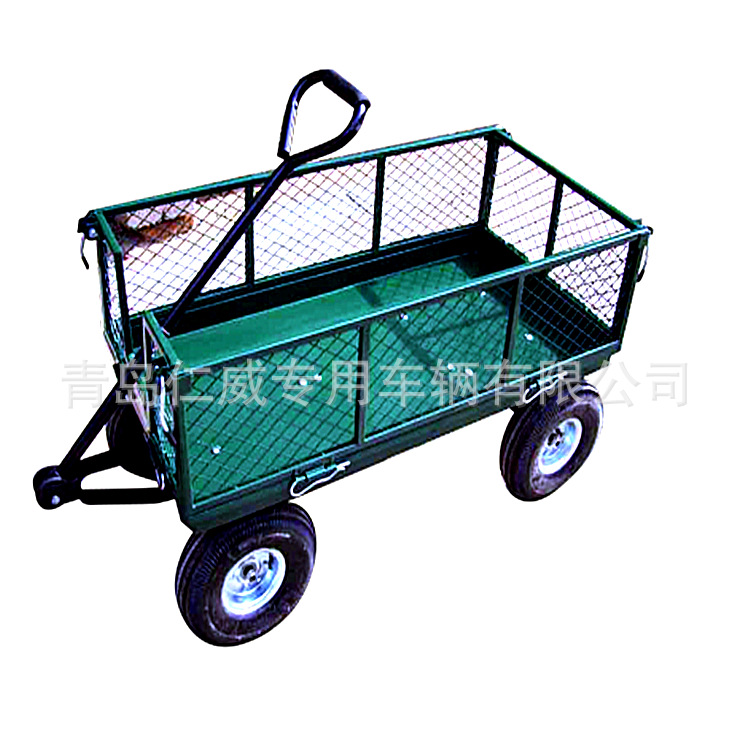 供应小型花园网车拖车工具车 [图]