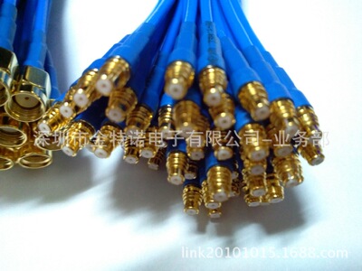 【金特诺】SMP连接线086半柔141高频线RG405线缆RG402半钢线|ms