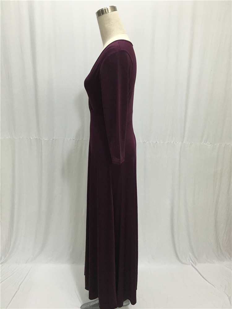 Polyester FashionLarge Women(Red-L) NHDF0237-Red-L