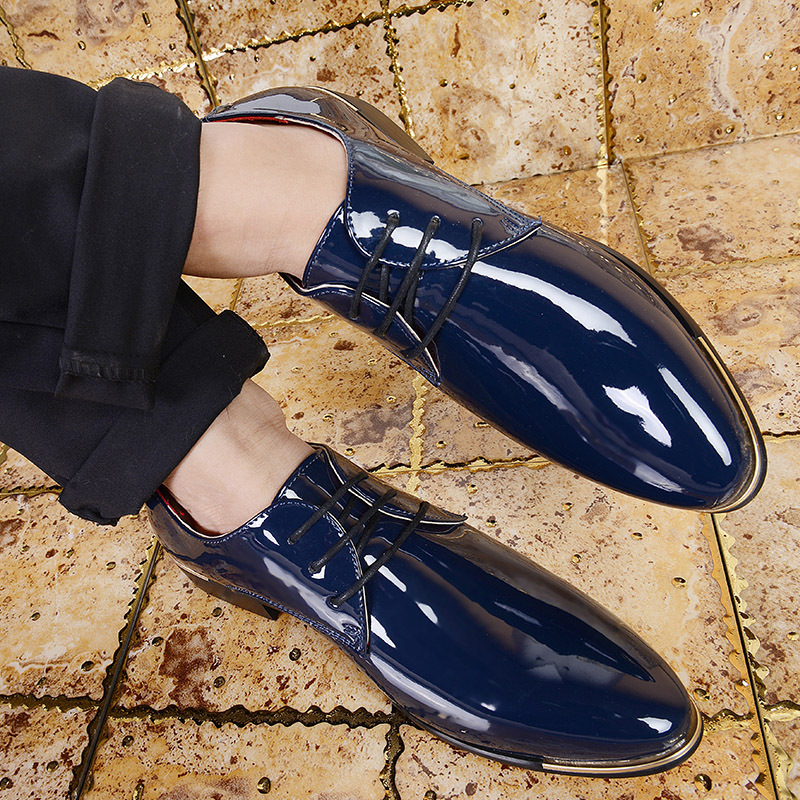 Chaussures homme en Cuir verni - Ref 3445623 Image 3