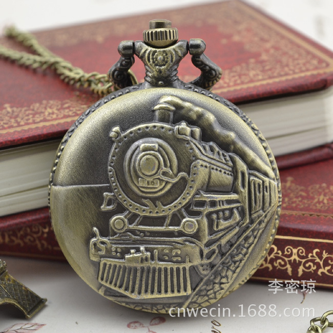 fashionable retro quartz train