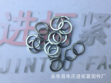 進拓金屬墊圈系列 規格齊全 現貨鍍鋅Φ12彈簧墊圈 定做異型墊