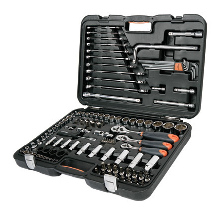 钢盾工具 120件综合性套筒组套 机修汽修套装S010001