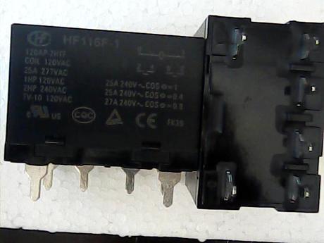 全新原装宏发继电器 HF116F-1-120AP-2HTF 120VDC 5脚