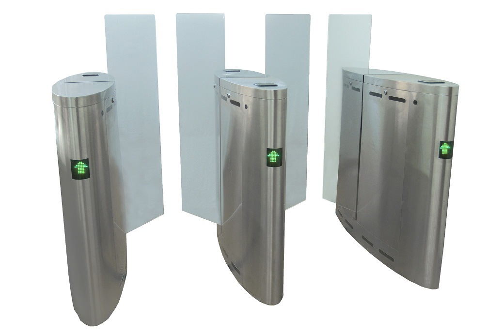 厂家直销智能亚克力闸板全高平移闸机 防尾随防翻越磁卡读卡器