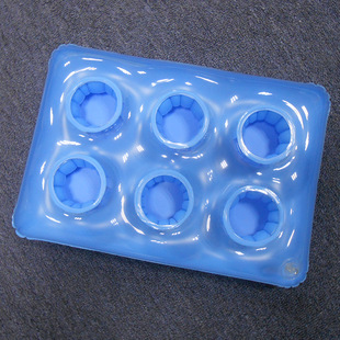 Water Beverage Placement Inflatable Tray Inflatable Beer Tray Inflatable PVC Floating Row Dongguan Manufacturer