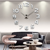 Taobao Expressway Creative Acrylic Mirror Wall Sticker Living Room lying DIY Mirror Mirroring Clock Wall Patch