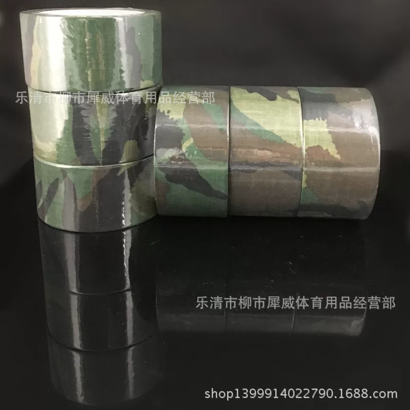 Camouflage hair band, increased thickness, 10meter