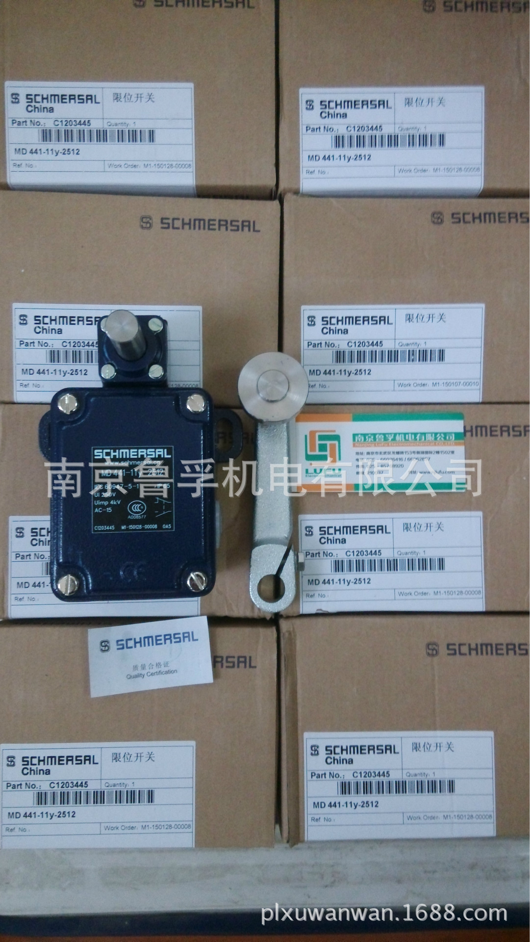 MD 441-11Y-2512施迈赛限位开关全新原装现货，订货请核实
