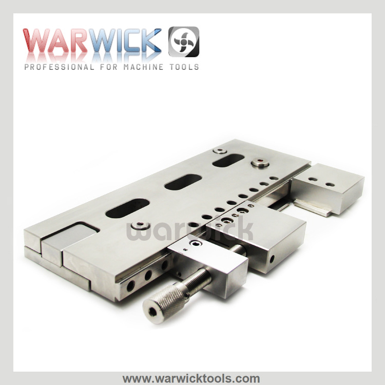 vis三轴微调线切割万力 EDM-160微调慢走丝平口可调虎钳