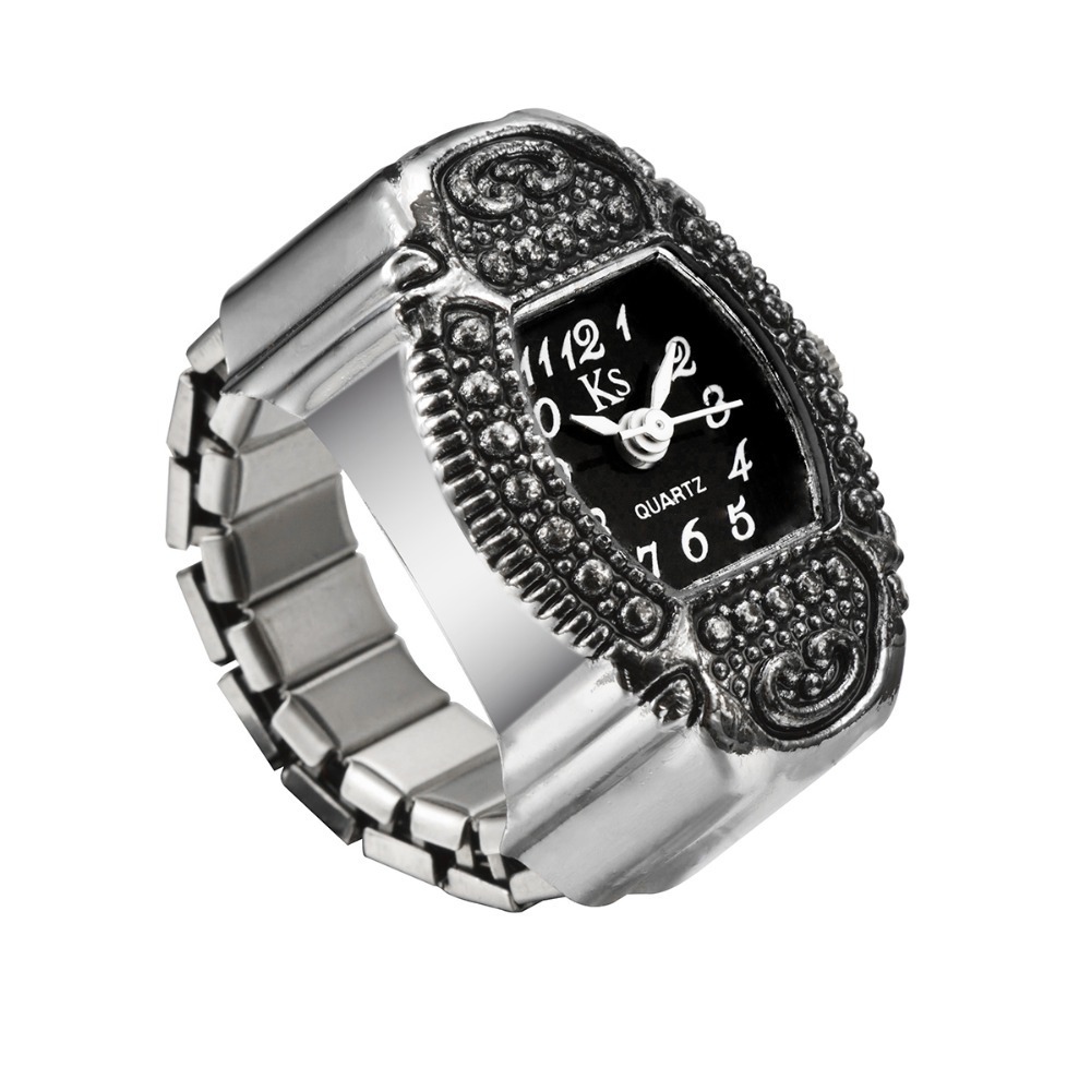 Watch Rings Classification Vintage Style Geometric Quartz Watch Rings