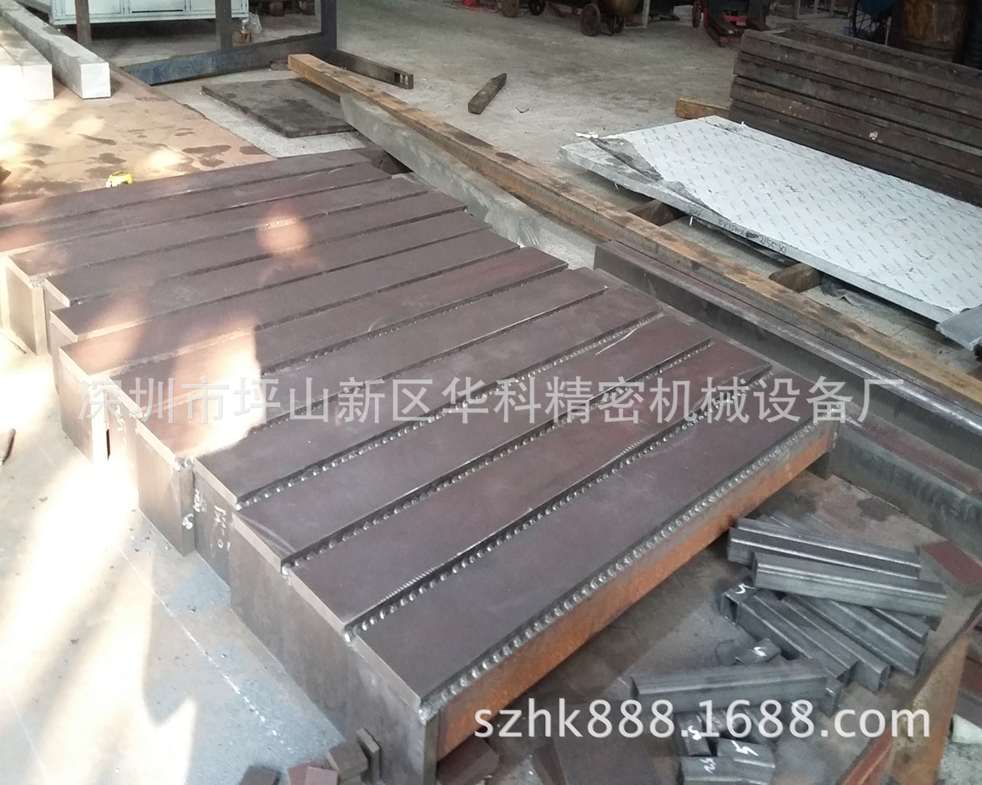 龙岗大型非标加工 大型设备零件加工 机架焊接 龙门数控CNC