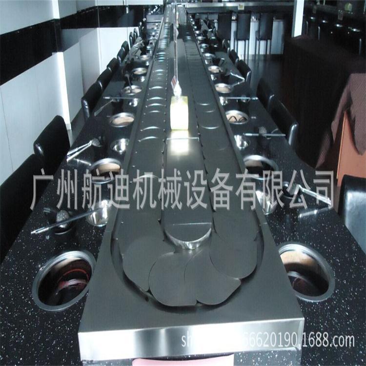 厂家供应回转火锅设备自助麻辣烫欢迎咨询输送