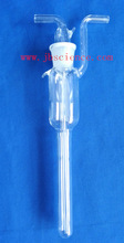 普天10mL氣泡吸收管da型氣泡吸收管開口/閉口式定硫吸收瓶定硫管