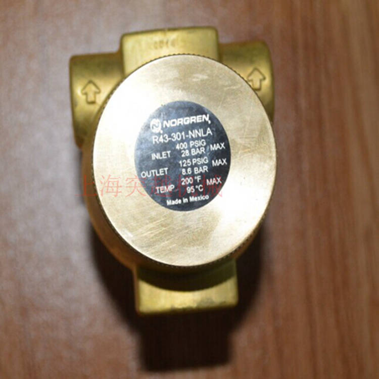 现货供应】英国正品诺冠NORGREN调压阀R43-301-NNLA 全新原装