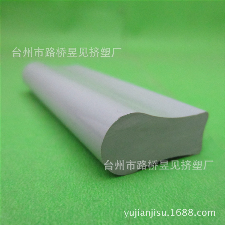 Perfiles de plástico extruido, tiras de plástico PVC, asas/sujetadores, accesorios para muebles y perfiles de puertas/ventanas, productos extruidos.