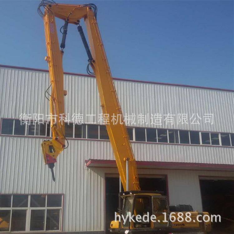 力士德SC485.8挖掘机加长臂，拆楼机加长臂，挖机三段式加长臂
